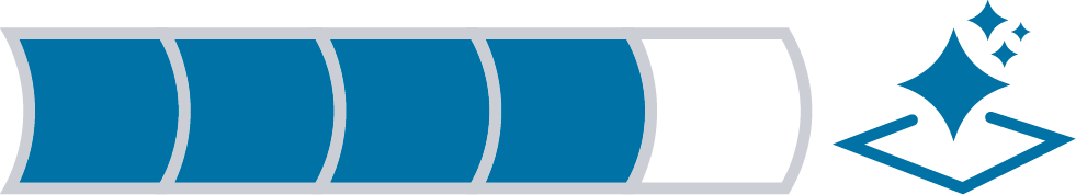 Systems rated with fewer arrows may deliver a finish with more orange-peel and/ or lower gloss. 
Systems rated with more arrows will deliver a smoother finish and higher gloss.